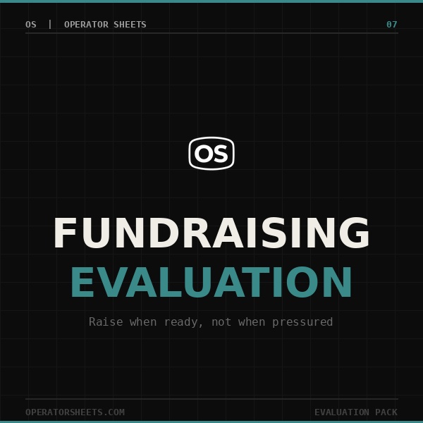 Fundraising Evaluation